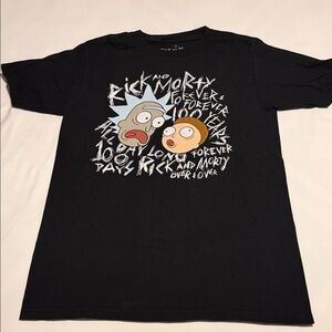 Ripple Junction Rick and Morty Black Tee